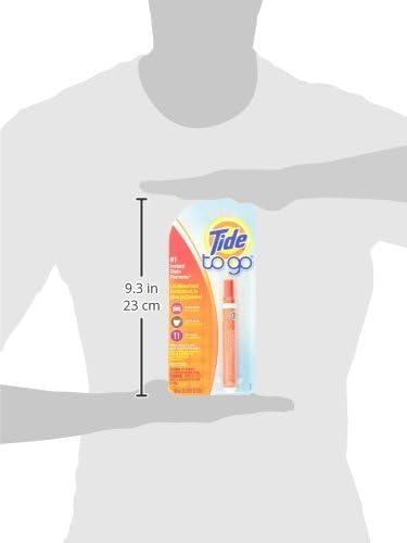Tide To Go Instant Stain Remover, Tide Pen Stain Remover for Clothes, Instant Stain Remover Pen & Spot Cleaner, Portable & Travel-Friendly, Works on Food & Drink Stains, 1 Count Pack