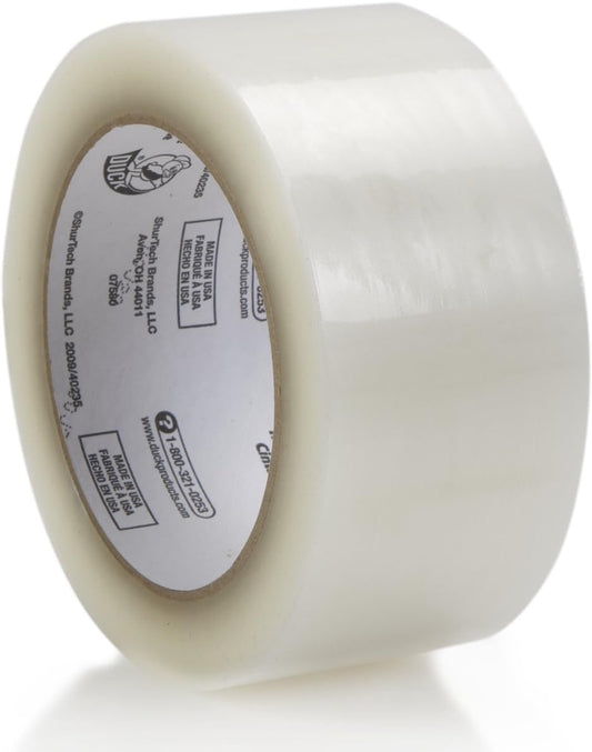 Duck Brand Standard Grade Packaging Tape, 1.88-Inch x 54.6 Yards, 4 Rolls per Pack, Clear (240238)