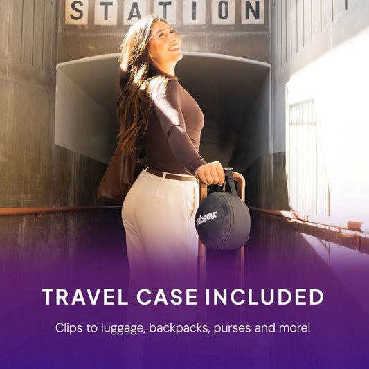 Cabeau Evolution S3 Travel Neck Pillow Memory Foam Neck Support, Adjustable Clasp, and Seat Strap Attachment - Comfort On-The-Go with Carrying Case for Airplane, Train, and Car (Jet Black)