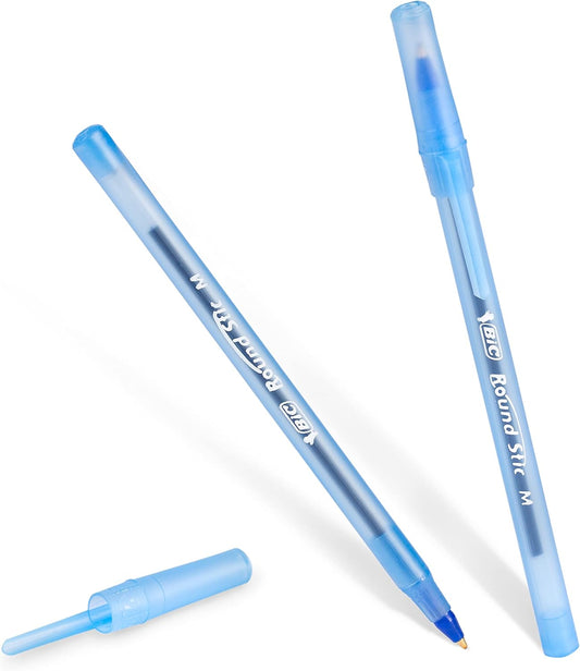 BIC ROUND STIC PEN BLUE PACK OF 60