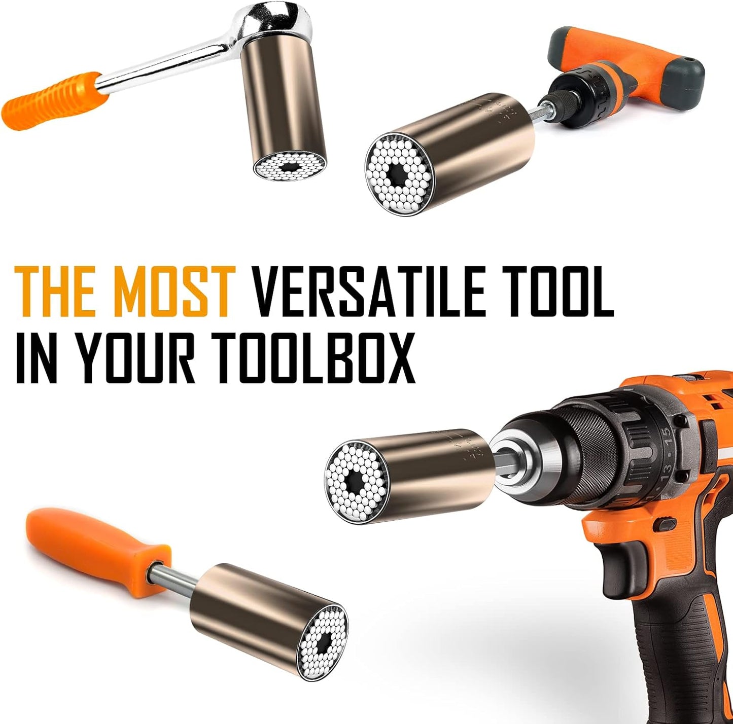 KEZKALS Fathers Day Gift Ideas, Universal Socket Tool, Gifts for Men Dad, Fathers Day Gift from Daughter Wife, Anniversary Birthday Gifts for Men, Dad Gifts for Husband Grandpa, Cool Gadgets Tools