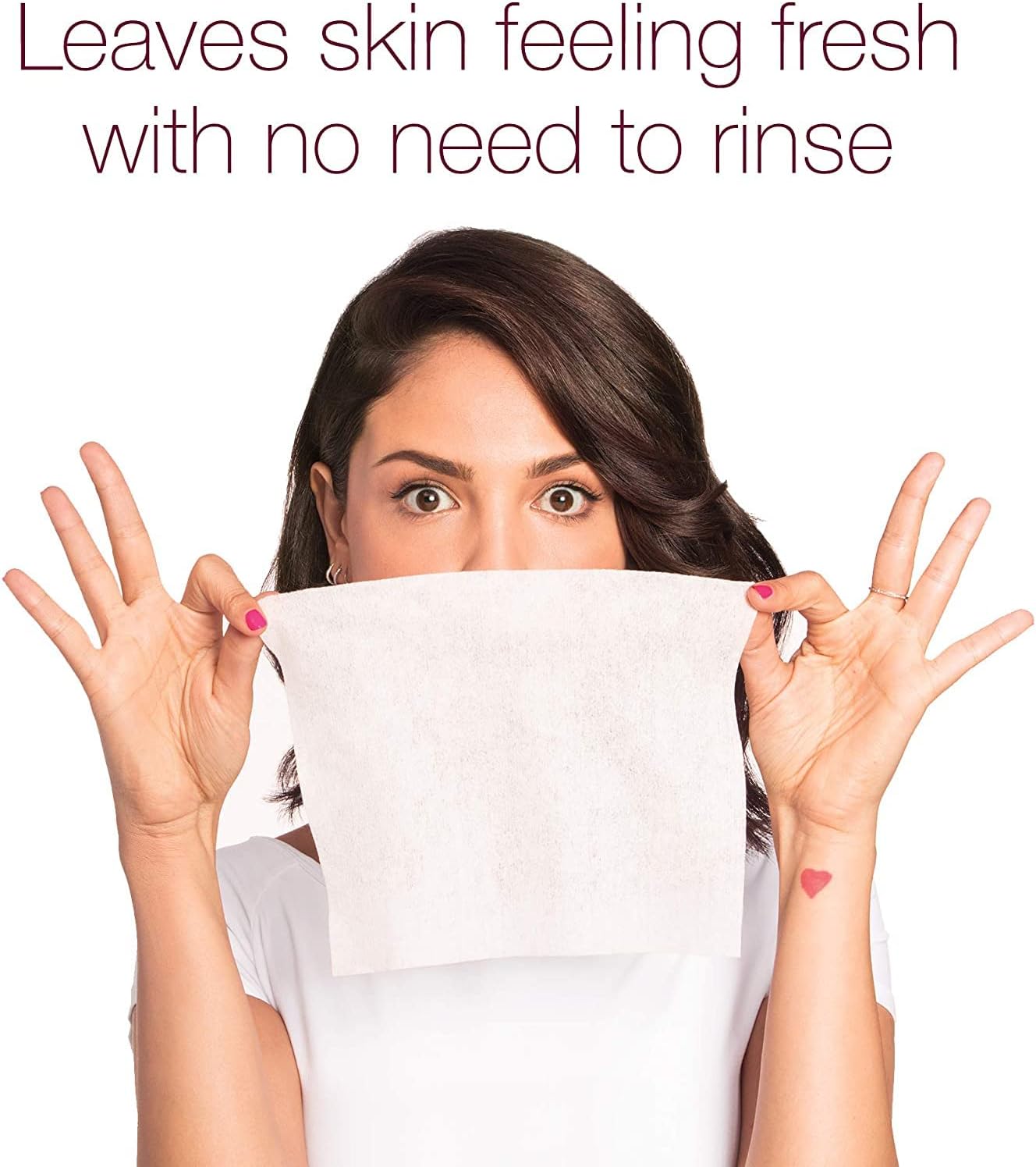 Neutrogena All-in-One Makeup Removing Cleansing Wipes, Waterproof Mascara Removal, Fragrance Free, Travel Pack, 20 Count