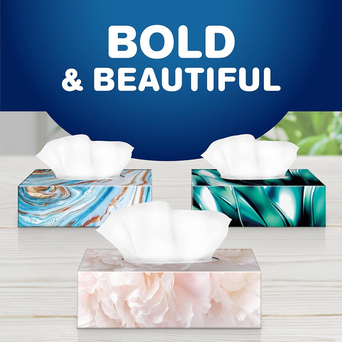Scotties Supreme 3 Ply Soft & Strong Facial Tissue, Hypoallergenic and Dermatologist Tested, 6 Boxes, 81 Tissues per Box