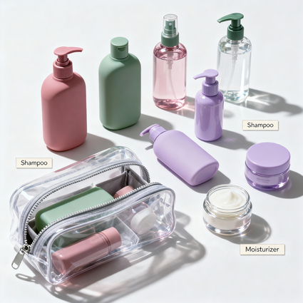 Travel Bottle Toiletries