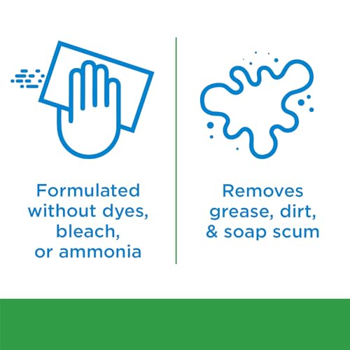 Clorox Green Works Cleaning Wipes, Simply Lemon, 75 Count, Multi-Pack of 2 Canisters, Safe for use around kids, pets, and food*