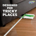 Swiffer Sweep + Mop, Broom & Mop Alternative, Dry & Wet Floor Cleaner for Dirt, Dust, Hair, All Purpose Cleaning Tool for Home, Bathroom, Kitchen, Set Includes 1 Sweeper, 14 Dry Pads, 5 Wet Pads Fresh
