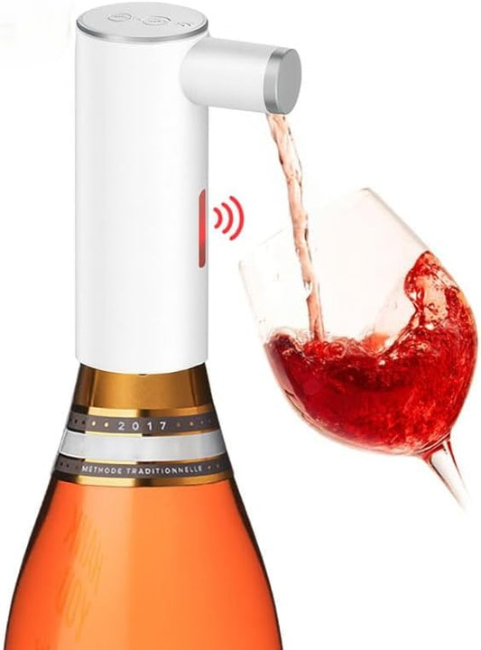 Automatic Wine Decanter - Electric Dispenser for Whiskey and Any Liquor - Portable, Food-Grade - Easy-Setup, Adjustable Measurement, Dual Mode, Perfect Accessory for Easter Gifting