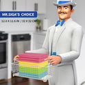 MR.SIGA Microfiber Cleaning Cloths, Streak Free Microfiber Towels, 12 Pack