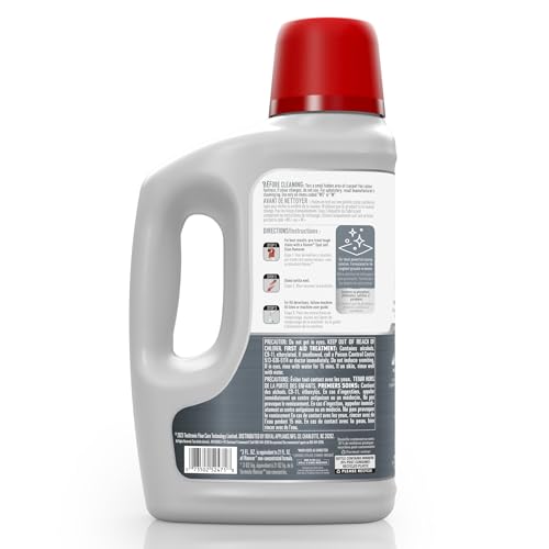 Hoover Professional Carpet Cleaner Solution, 1.89 L, Ocean Breeze Scent