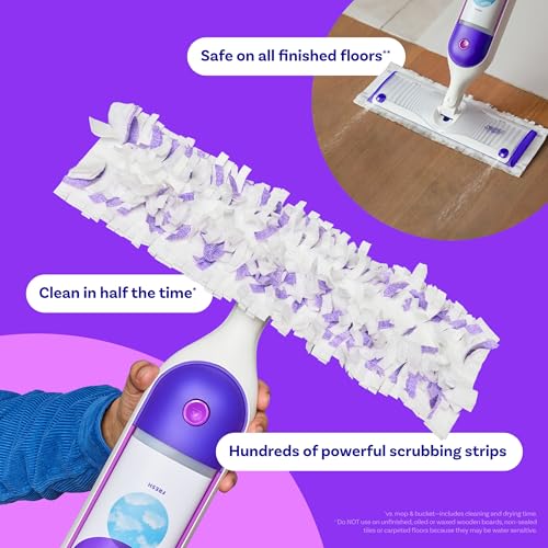 PowerMop Multi-Surface Mopping Pad Refills for Floor Cleaning, 11 count