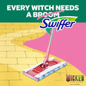 Swiffer Sweep and Mop Pro, 2-in-1 Floor Mopping , Multi-Surface Kit for Floor Cleaning, 5 Heavy Duty Dry Sweeping Cloths, 3 Heavy Duty Wet Mopping Cloths, Includes 1 Sweeper Device