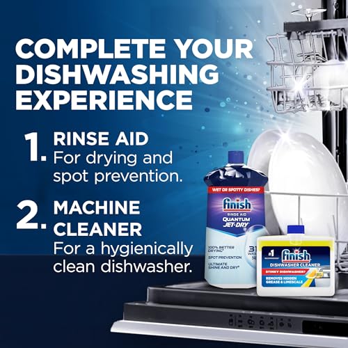Finish® Jet-Dry® Rinse Aid, 621 mL, Dishwasher Rinse Agent & Drying Agent for Spot Prevention