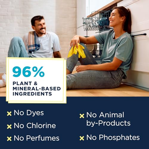 Nature Clean Automatic Dishwasher Pacs, Fragrance-Free, 60 Count