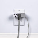 Globe Electric 69702 3-Outlet Multi-Tap Wall Tap, White Finish