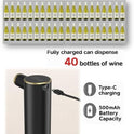 Automatic Wine Decanter - Electric Dispenser for Whiskey and Any Liquor - Portable, Food-Grade - Easy-Setup, Adjustable Measurement, Dual Mode, Perfect Accessory for Easter Gifting