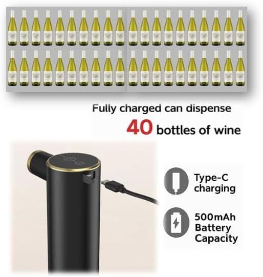 Automatic Wine Decanter - Electric Dispenser for Whiskey and Any Liquor - Portable, Food-Grade - Easy-Setup, Adjustable Measurement, Dual Mode, Perfect Accessory for Easter Gifting