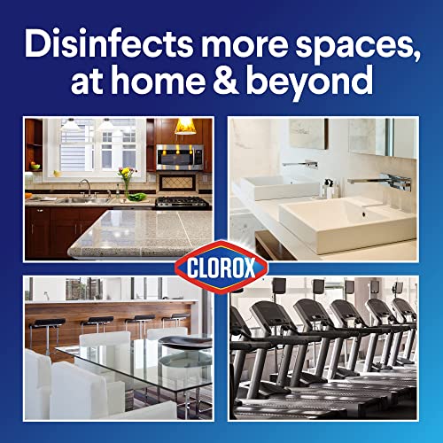 Clorox Disinfecting Wipes, Multi-Pack of 3 Canisters, 2 Crisp Lemon and 1 Fresh Scent