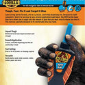 Gorilla Micro Precise Super Glue, Fast-Setting Cyanoacrylate, Precise Applicator, Anti-Clog Cap, Clear, 0.19oz/5g, Pack of 1