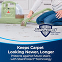 BISSELL Professional Spot and Stain Plus OXY Cleaning Formula for Portable Carpet and Upholstery Cleaners, 32oz, Car Auto Detailer Solution, Compatible with Little Green and SpotClean, 2038C