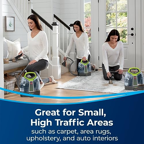BISSELL Professional Spot and Stain Plus OXY Cleaning Formula for Portable Carpet and Upholstery Cleaners, 32oz, Car Auto Detailer Solution, Compatible with Little Green and SpotClean, 2038C