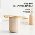 Virgin Forest Bamboo Toothbrush 10pk, Biodegradable & Compostable, Soft Bristles, BPA-Free Eco-Friendly, Family Pack (Adults & Kids), Zero Waste Oral Care