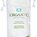 Organyc - 100% Organic Cotton Rounds Chemical Free, For Sensitive Skin (70 Count) - Daily Cosmetics. Beauty and Personal Care