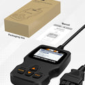 ANCEL AD310 Classic Enhanced Universal OBD II Scanner Car Engine Fault Code Reader CAN Diagnostic Tool (Black)