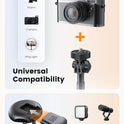 ANXRE 71" Phone Tripod, NT79 Extendable Selfie Stick for Cell Phone＆Camera Photo Video Kits, Travel Tripod Stand with Remote for Filming Video Recording Compatible with Smartphone Camera Gopro