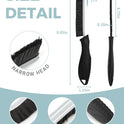 SXhyf Cleaning Brush - Hard Bristle Crevice Cleaning Brush, Multifunctional Gap Scrub Brush, Home Essentials, Bathroom Cleaner Tools for Household Use, Kitchen, Window, Faucets, Toilet, Grout, Car
