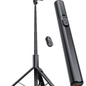 ANXRE 71" Phone Tripod, NT79 Extendable Selfie Stick for Cell Phone＆Camera Photo Video Kits, Travel Tripod Stand with Remote for Filming Video Recording Compatible with Smartphone Camera Gopro
