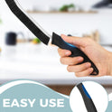 SXhyf Cleaning Brush - Hard Bristle Crevice Cleaning Brush, Multifunctional Gap Scrub Brush, Home Essentials, Bathroom Cleaner Tools for Household Use, Kitchen, Window, Faucets, Toilet, Grout, Car