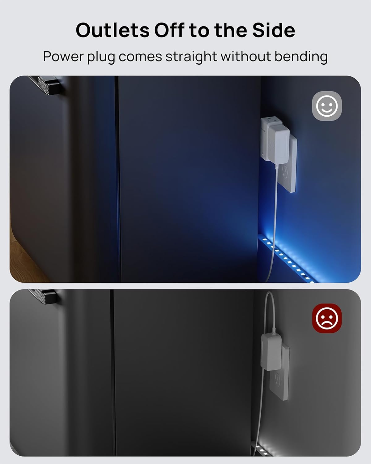 TROND 360° Rotating Multi Plug Outlet Extender, Small Wall Splitter 6 Electrical Charging Ports, Cruise Ship Travel Essentials, No Surge Protector Swivel Flat Power Expander for Home Office, 1875W
