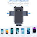 Blukar Car Phone Holder – Strong Suction, 360° Rotation, One-Hand Operation, Universal Smartphone Mount