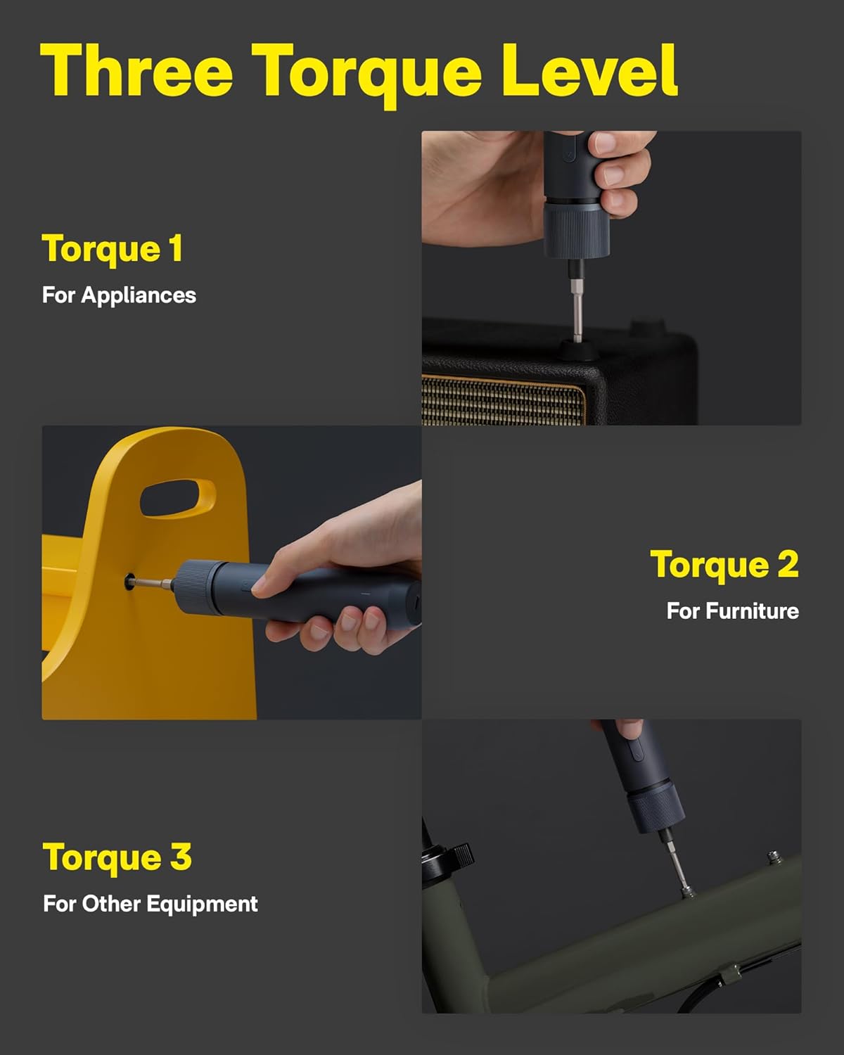 3.6V Rechargeable Screwdriver Set with 25 S2-Steel Bits