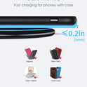 Fast Wireless Charger, NANAMI 15W Max Charging Pad for iPhone 17/16/15 Pro Max/14/13/12 Mini/11/XR/XS/X/8, Fast Charge for Samsung Galaxy S26/S25/S24/S23/S22 Ultra/S21/S20,Pixel 9 8 7 6,AirPods Pro/3
