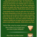 Melitta Natural Brown #2 Cone Filters, Cone Coffee Filters, Replacement Filters, Coffee Maker Filters, 100 Count