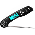 DOQAUS Digital Meat Thermometer - Instant Read Food Thermometer with Backlight & Reversible Display for Cooking Turkey Grill BBQ Oven Candy Kitchen Essentials