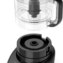 BLACK+DECKER 3-in-1 8-Cup Food Processor, Mutlifunctional and Dishwasher Safe, Black 450W, FP4200BC