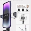ANXRE Extendable Selfie Stick with Wireless Remote | Compact Portable for Travel, Compatible with iPhone Samsung Android Smartphones