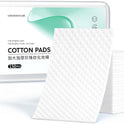 Square Cotton Pads 150 Counts Lager Size Cotton Makeup Remove Pads Not to Shed or Fall Apart Face Cotton Pads for Daily Skin Care, Lint-Free, 3.15'X3.94''