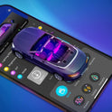 Govee Interior Lights for Car, App Control Smart Car Lights with DIY Mode and Music Mode, Waterproof LED Interior Lights with 2 Lines Design, RGB Under Dash Car LED Lights with Car Charger, DC 12V