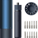 HOTO Electric Screwdriver Set, 3.6V Cordless Screwdriver Set USB-C, 3 Torque Settings, 1500mAh Battery, LED Light & 12 S2 Metal Bits for Furniture/Electrical Repairs