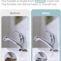 SXhyf Cleaning Brush - Hard Bristle Crevice Cleaning Brush, Multifunctional Gap Scrub Brush, Home Essentials, Bathroom Cleaner Tools for Household Use, Kitchen, Window, Faucets, Toilet, Grout, Car
