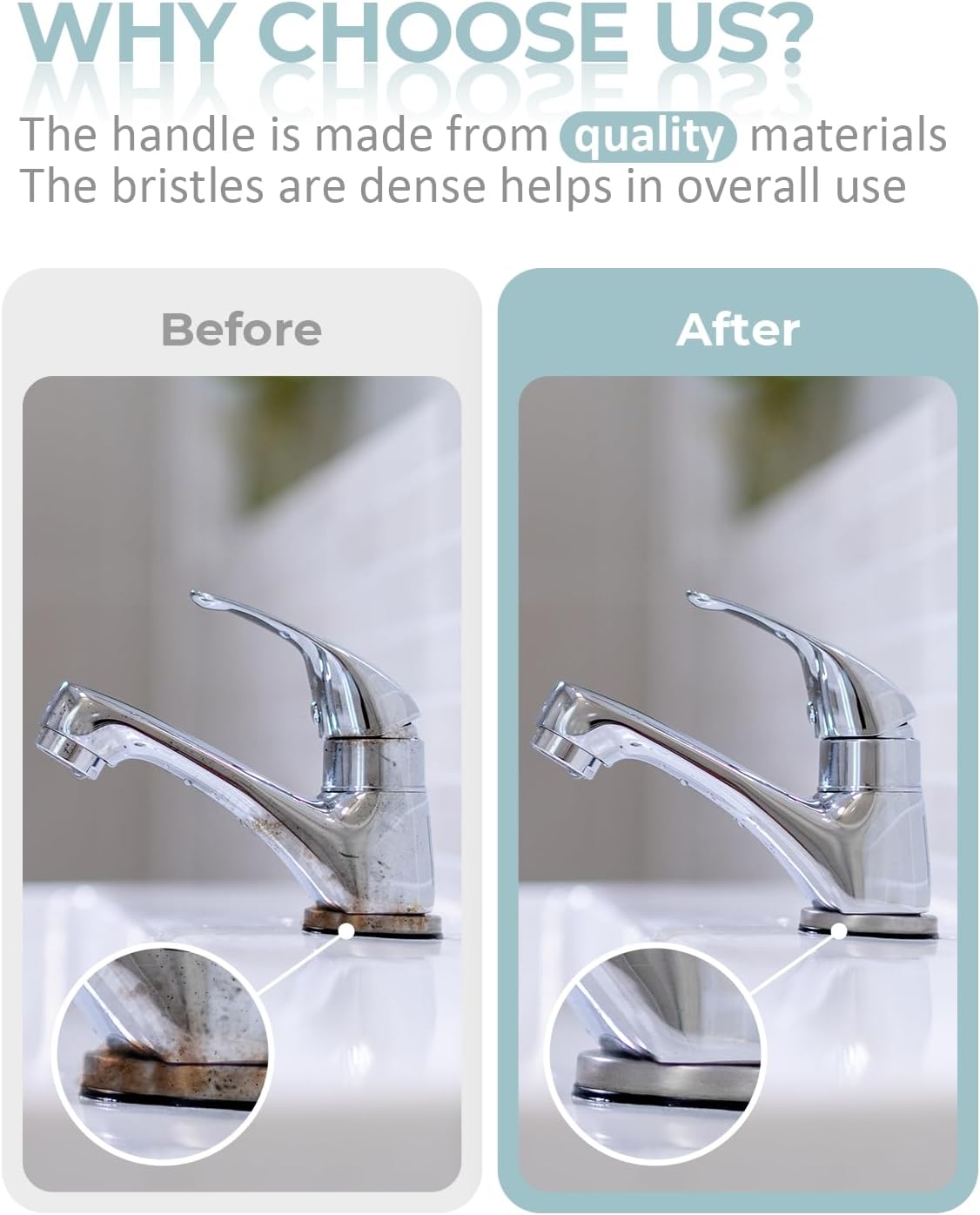 SXhyf Cleaning Brush - Hard Bristle Crevice Cleaning Brush, Multifunctional Gap Scrub Brush, Home Essentials, Bathroom Cleaner Tools for Household Use, Kitchen, Window, Faucets, Toilet, Grout, Car