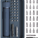 HOTO Electric Screwdriver Set, 3.6V Rechargeable Screwdriver Set with 25 S2-Steel Bits, Cordless Power Screwdriver Set with LED Light, All-in-One Design, 1500mAh 800 Times, USB-C Charging