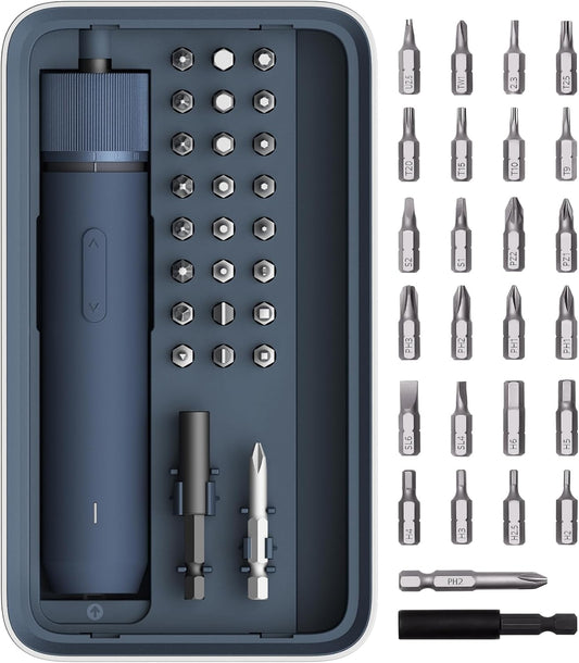 3.6V Rechargeable Screwdriver Set with 25 S2-Steel Bits