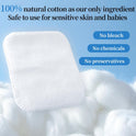 SHINO Premium Natural Square Cotton Pads,300 Ps XL Biodegradable Pads, Makeup Remover Pads for Sensitive Skin - Beauty, Personal Care, Baby Care & Daily Cosmetics (Pack of 3）