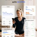 RENPHO Body Fat Scale, Smart Scale for Body Weight, BMI Digital Bathroom Weight Scale, Body Measurements with Smartphone App sync with Bluetooth, 400 lbs - Black, Elis 1