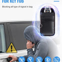 Faraday Pouch for Car Keys, Faraday Bag, Car RFID Signal Blocking Holder, Key Fob Protector, Key fob cage Block Signal Anti-Theft Fob Case (2 Pack)