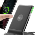 INIU Wireless Charger, 15W Fast Wireless Charging Stand with Sleep-Friendly Adaptive Light for iPhone 17 16 15 14 13 12 Pro Max Plus Samsung Galaxy S23 S22 Ultra S21 Note 20 Google etc